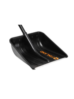 Лопата снеговая ЦЕНТРОИНСТРУМЕНТ "Finland"с черенком (1243-Ч)