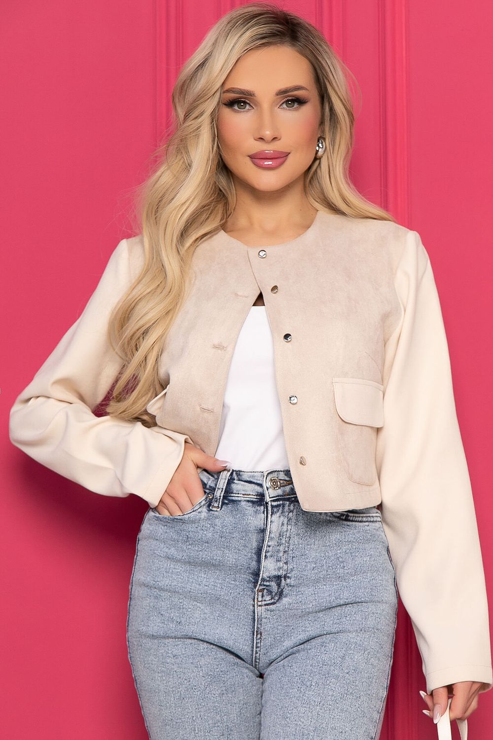 Жакет "Мечта" (беж) Б8620 LT Collection