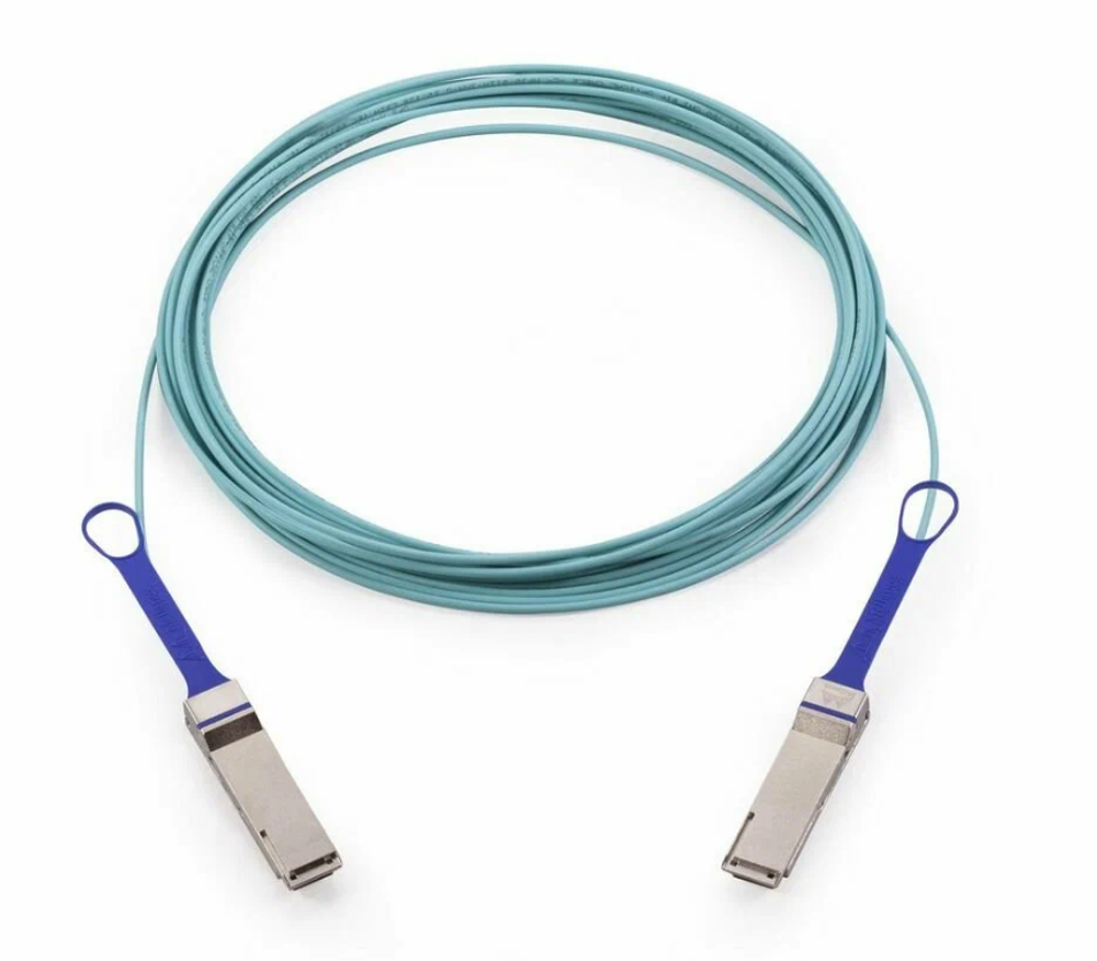 Кабель Mellanox MFA1A00-C010 QSFP-QSFP, оптический, 10м, 1шт