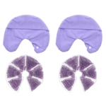 Lansinoh, Пакеты для горячей и холодной терапии груди, 2 многоразовых пакетика и мягкие чехлы