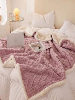 Плед ОВЕЧКА ВЯЗКА  1,5сп