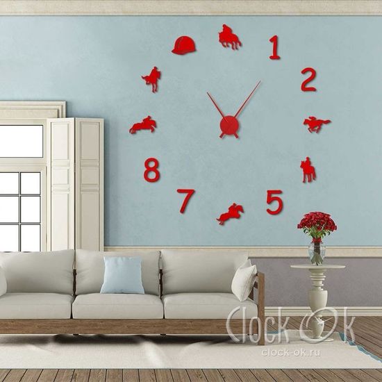 Настенные 3D часы Rodeo