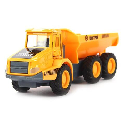Модель ин. мет. "Карьерный самосвал" 15см, открыв. двери, подвижные детали, коробка SB-17-55-A-WB