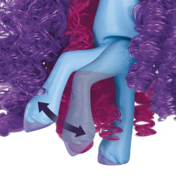 My Little Pony - пони Мисти Брайтдоун с укладкой волос F6454 / артикул   F6454  / GTIN 5010996104557
