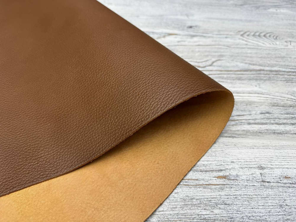 Luxury Tannery Caramello Brown (1,4-1,6 мм), цв. Коричневый, натуральная кожа
