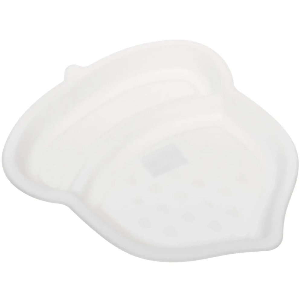 Блюдо пластиковое сервировочное «Орех» 28*24см