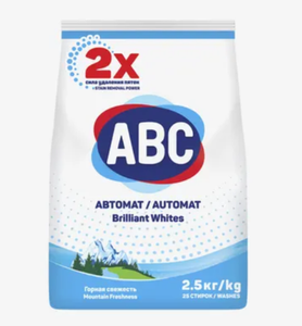 Порошок ABC Горная свежесть, 2,5 кг