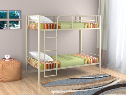 Кровать Севилья 3 бежевая