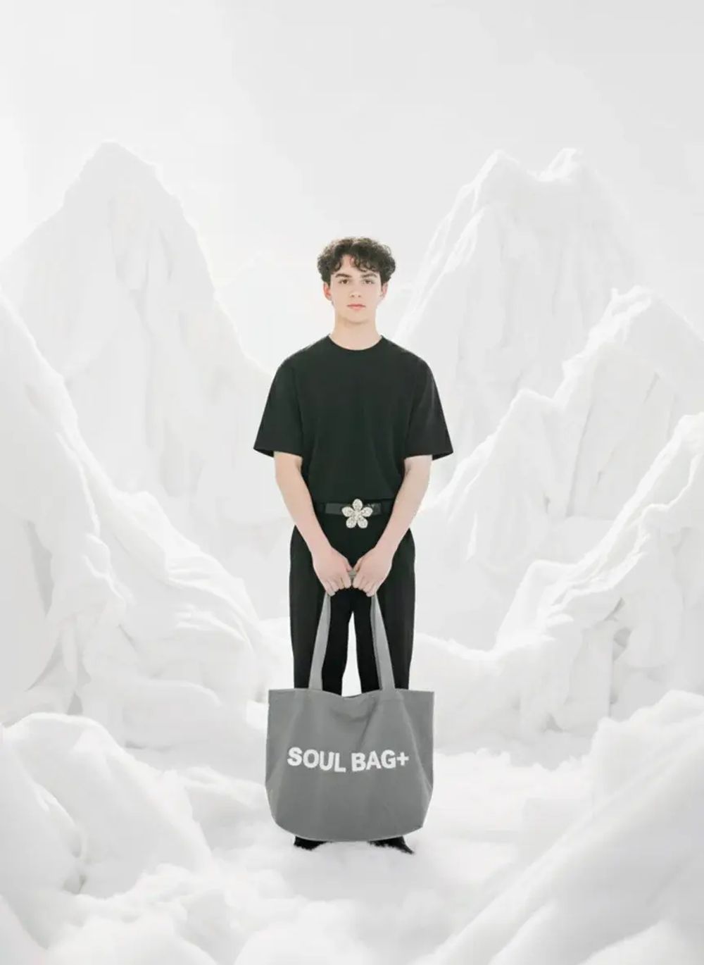 Сумка Ash Garden Soul bag+ Камень серая