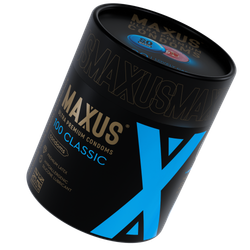 Презервативы MAXUS Classic №100 в железном кейсе, классические X-Edition, 100 шт
