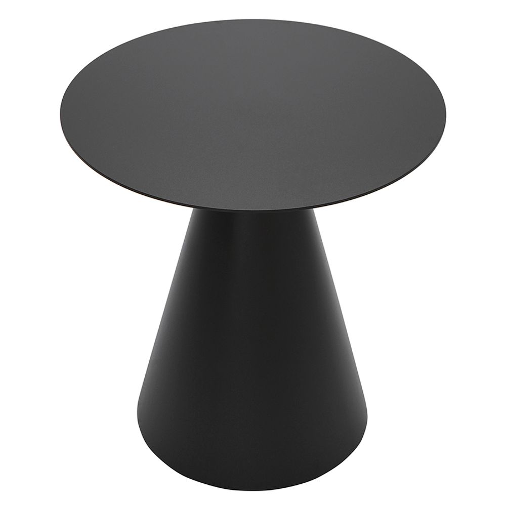 Столик кофейный Marius, Ø50 см, черный