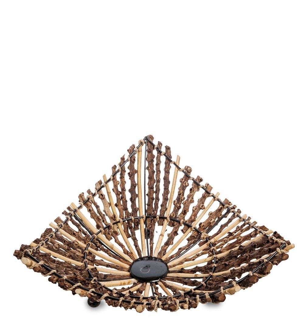 63-012-02 Декоративная корзинка средняя (о.Бали)