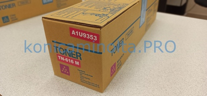 Тонер TN-616M совместимый для Konica Minolta пурпурный A1U9353