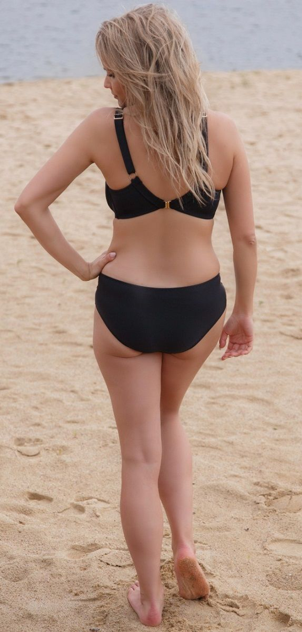 Верх купальника на косточках (Размер: 90H) (Цвет: черный)