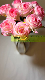 Искусственные цветы, желтые подсолнухи / Высота 44 см. 9 стебелей 9 бутонов/