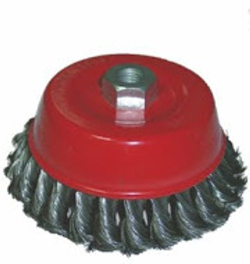 Крацовка (гайка) Чашка, витая стальная проволока, d=100мм (888)   3491100