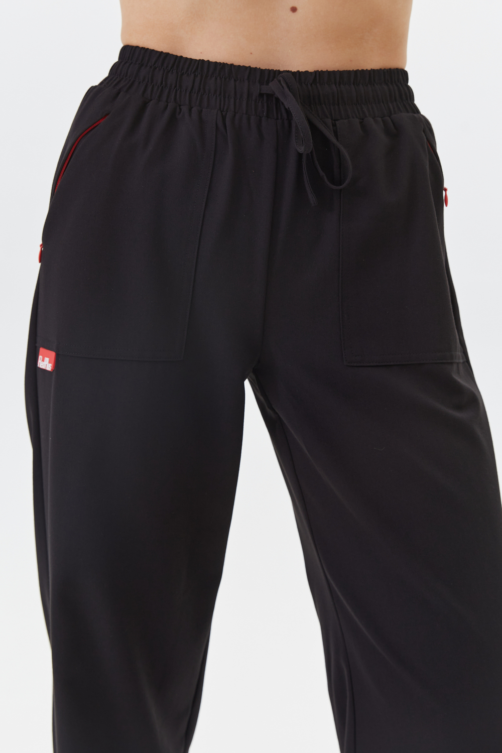 Брюки свободные медицинские женские Йошо, черный