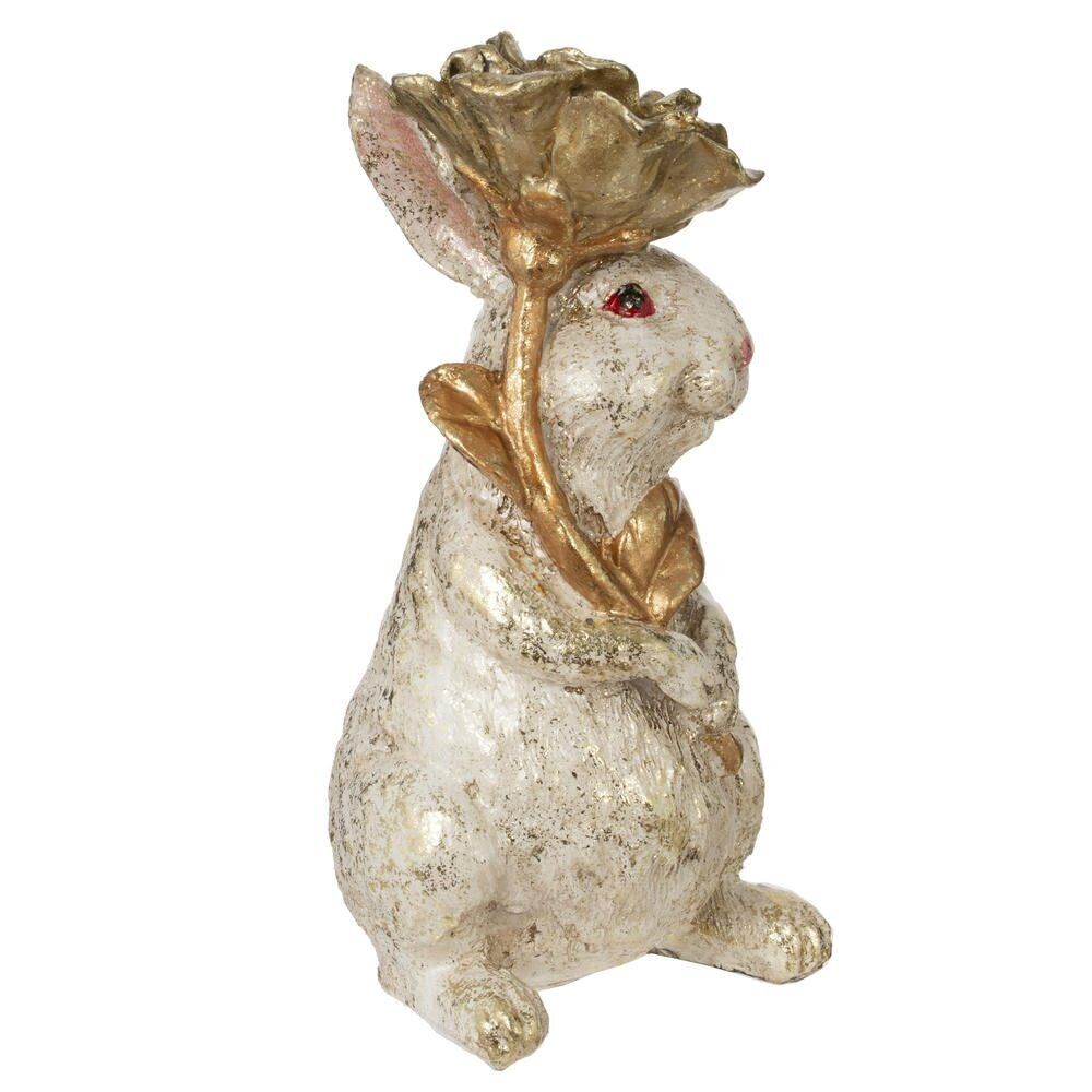 GAEM Фигурка декоративная "Заяц", L7,5 W7,5 H14,5 см