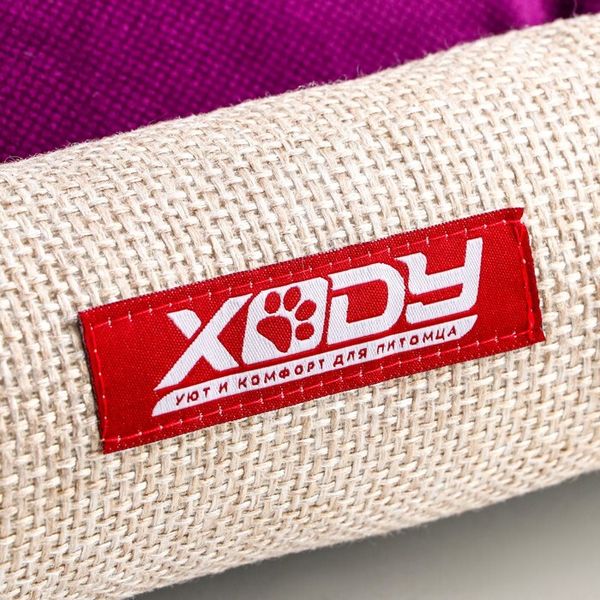 Лежак Люкс (флок) №4 violet