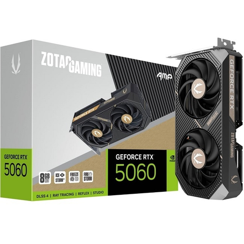 Видеокарта Zotac GeForce RTX 5060 AMP 8GB GDDR7 (ZT-B50600F-10M)