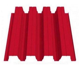 Профнастил Н75 RAL 3005 винно-красный 0.5 мм