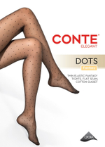 CONTE DOTS Колготки женские в горошек