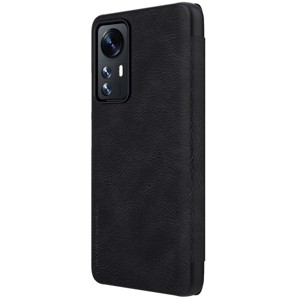Кожаный чехол-книжка Nillkin Leather Qin для Xiaomi Mi 12/12X