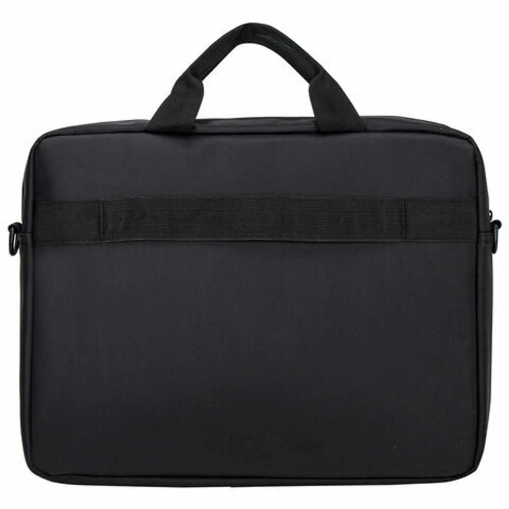 Сумка-портфель BRAUBERG "Protect" с отделением для ноутбука 15,6", 2 отделения, черная, 30х40х7 см, 270831