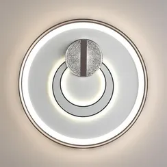 7787/85L PIKO LED SN 078 Светильник металл/белый/бронза LED 85Вт 3000-6500K D495 IP20 пульт ДУ GEMINI