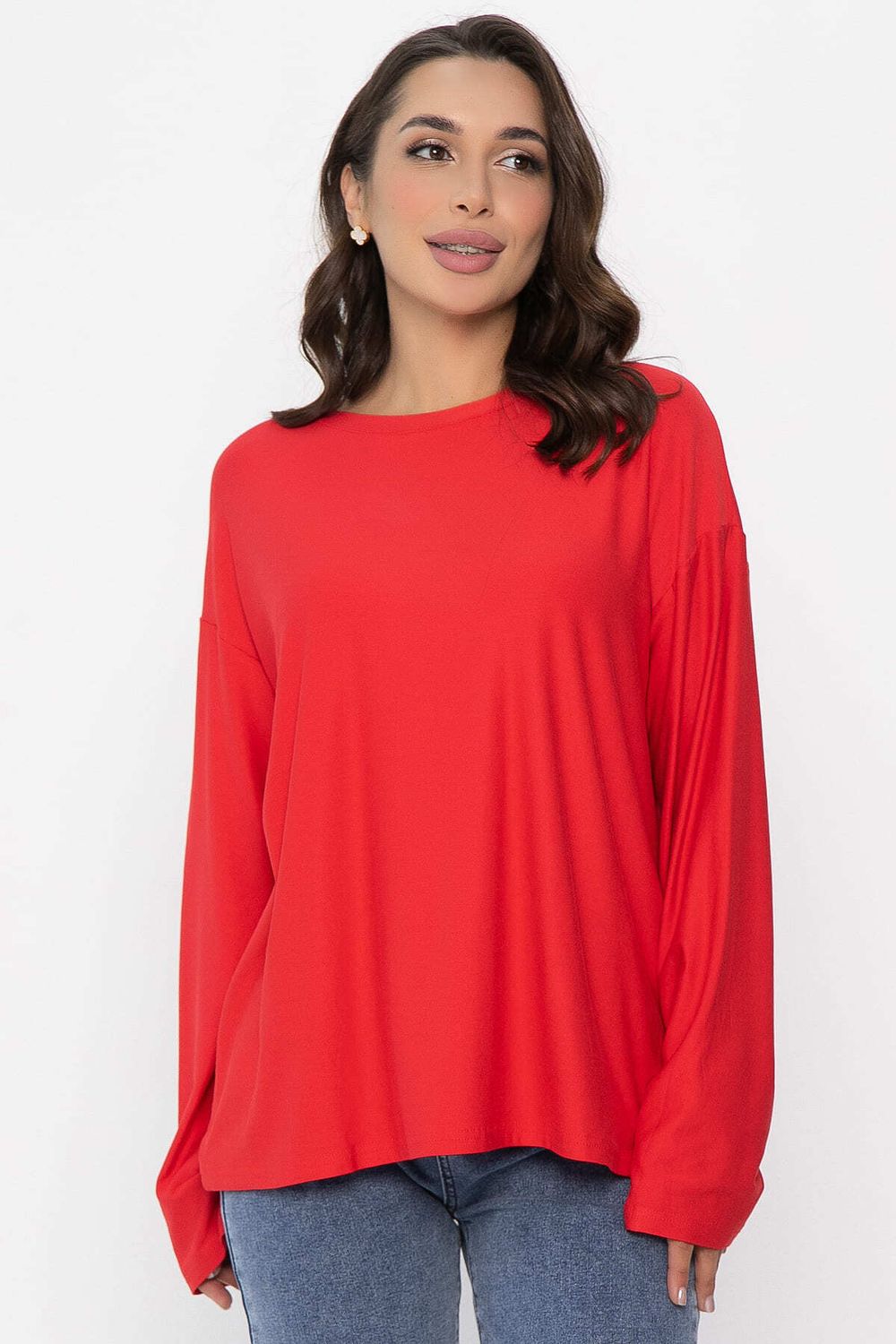 Лонгслив Элвис (красный) Б14054-25М LT Collection