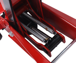 Домкрат подкатной 3т 130-460мм двухпоршневой GTE