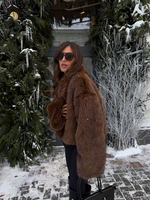 Эко-шуба LISA OGNENNAYA | Рыжий