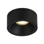 Светильник встраиваемый MUNICH под лампу GU10,  цвет черный,  D82xH57, 2мм,  IP20
