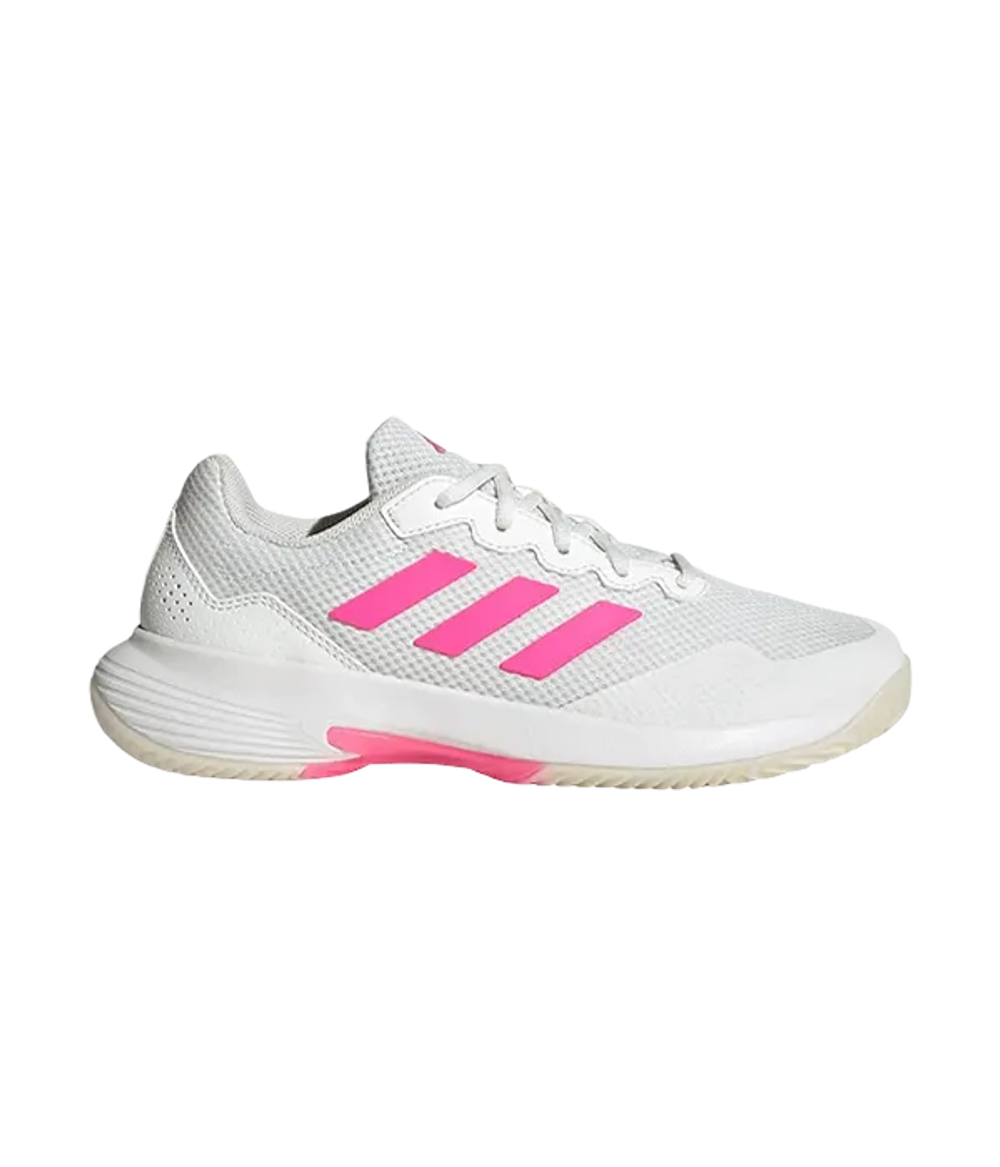 Adidas GameCourt 2 Женские Белые-Розовые Кроссовки 2025
