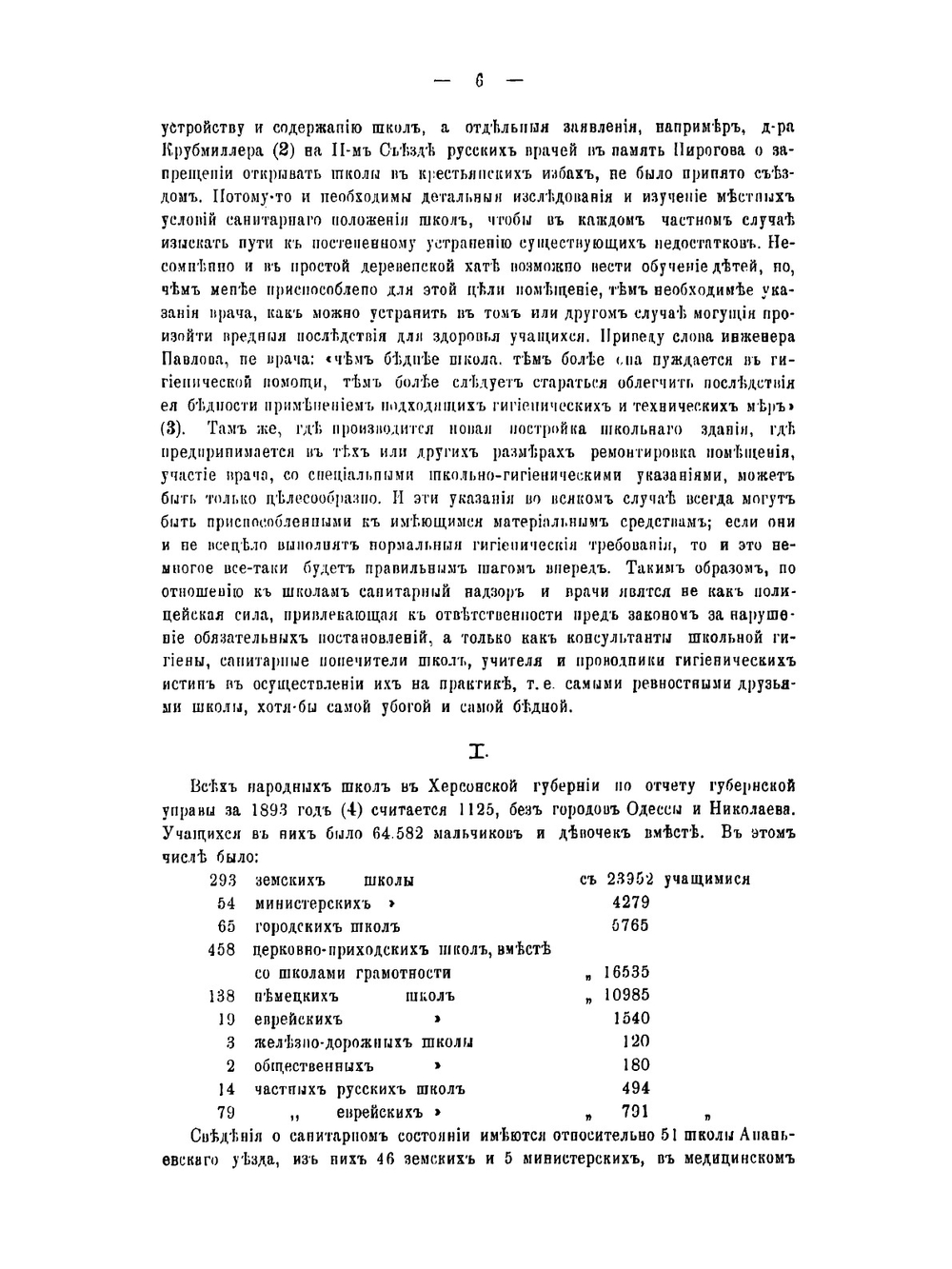 Гигиена и санитария в применении к земским народным школам Херсонской губернии | Н. П. Васильевский