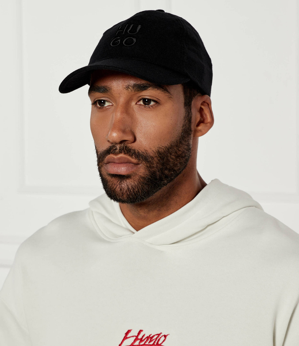 Хлопковая кепка JUDE HUGO - черный(50535627)