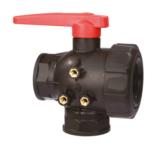 Кран шаровый трехходовой 2’ STERH - арт.552023