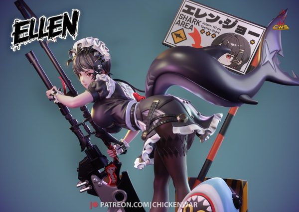 Эллен Джо Фигурка Ellen Joe Zenless Zone Zero zzz