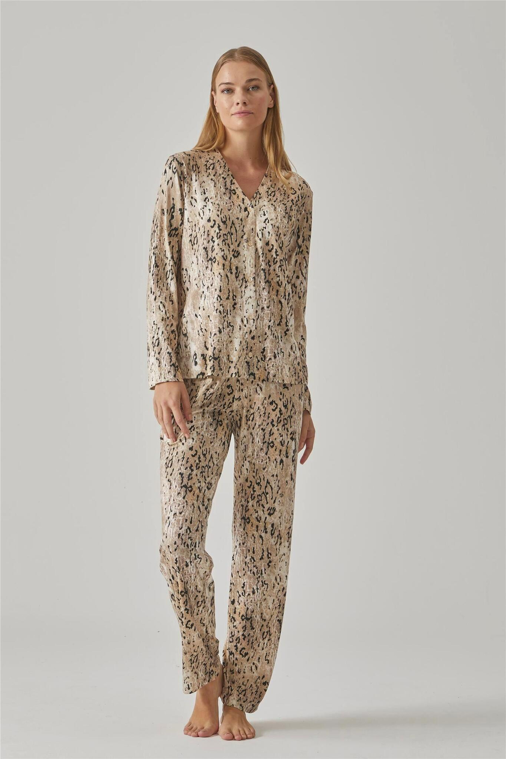 RELAX MODE - Женская пижама с брюками - 10771
