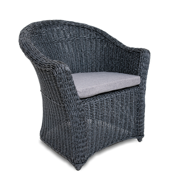 Кресло плетёное ПИКАССО антрацит