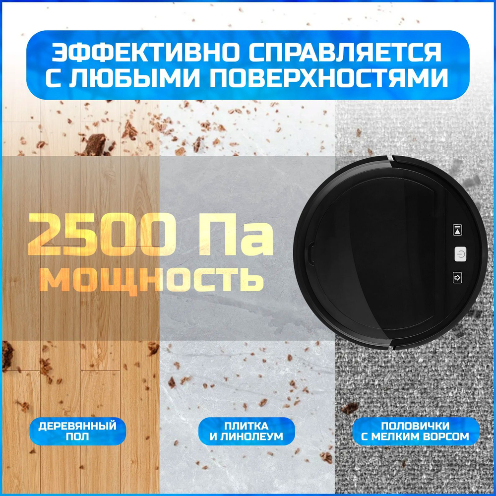 Умный Робот пылесос SVC