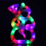 Фигура светодиодная 40см,»Снеговик» мультицвет