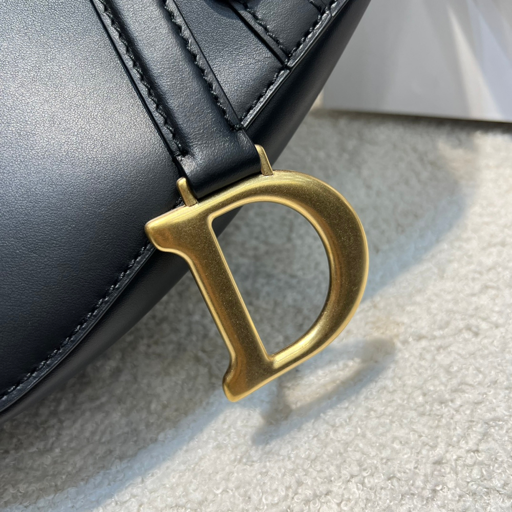 Christian Dior Medium Soft Saddle Bag with Strap