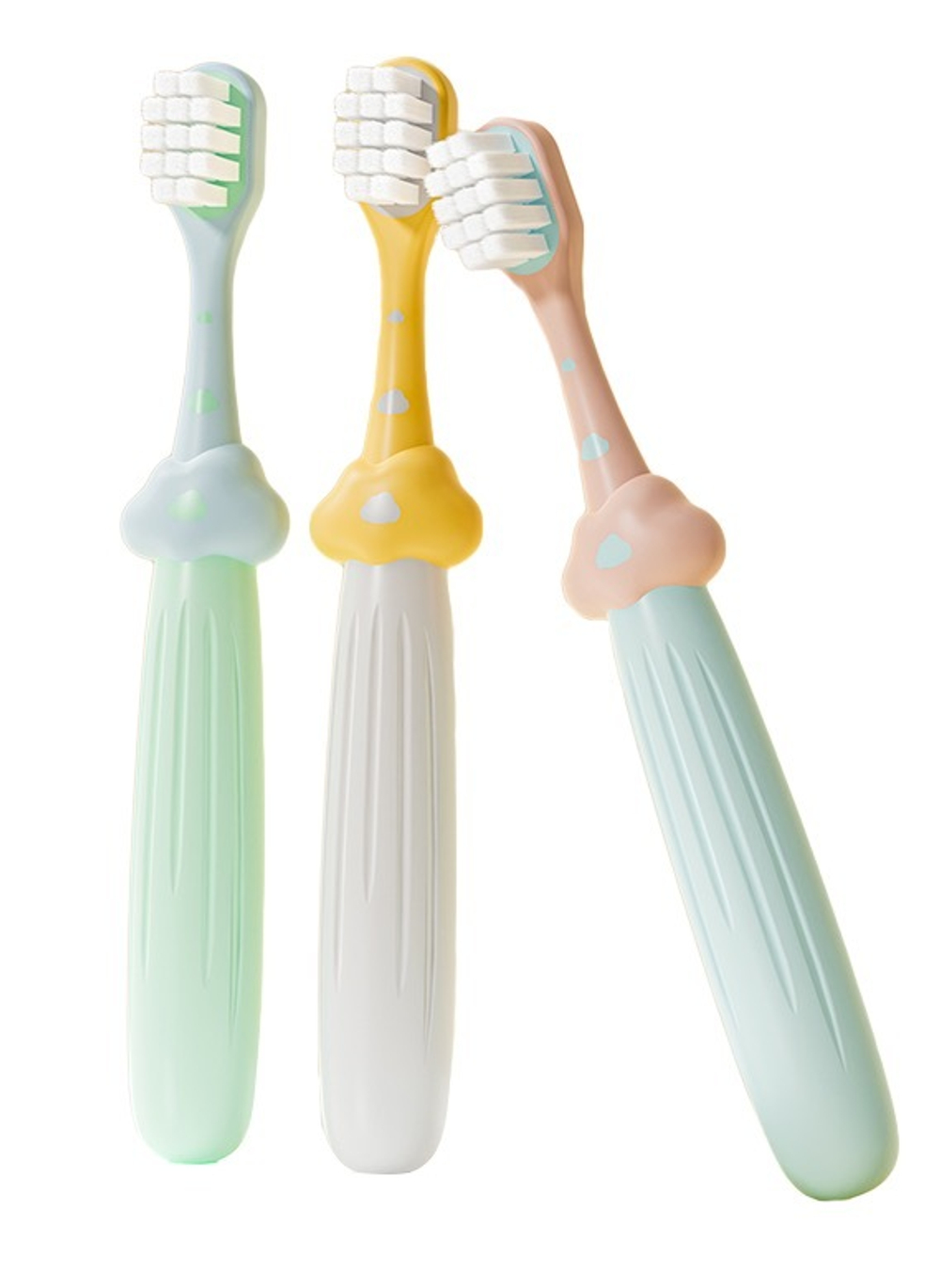 Набор детских зубных щеток Clouds, 3 шт