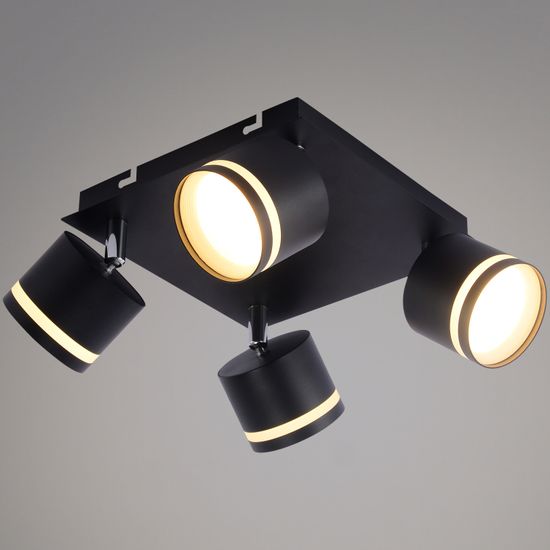 51540-0.3-04 GX53 BK+CR светильник потолочный