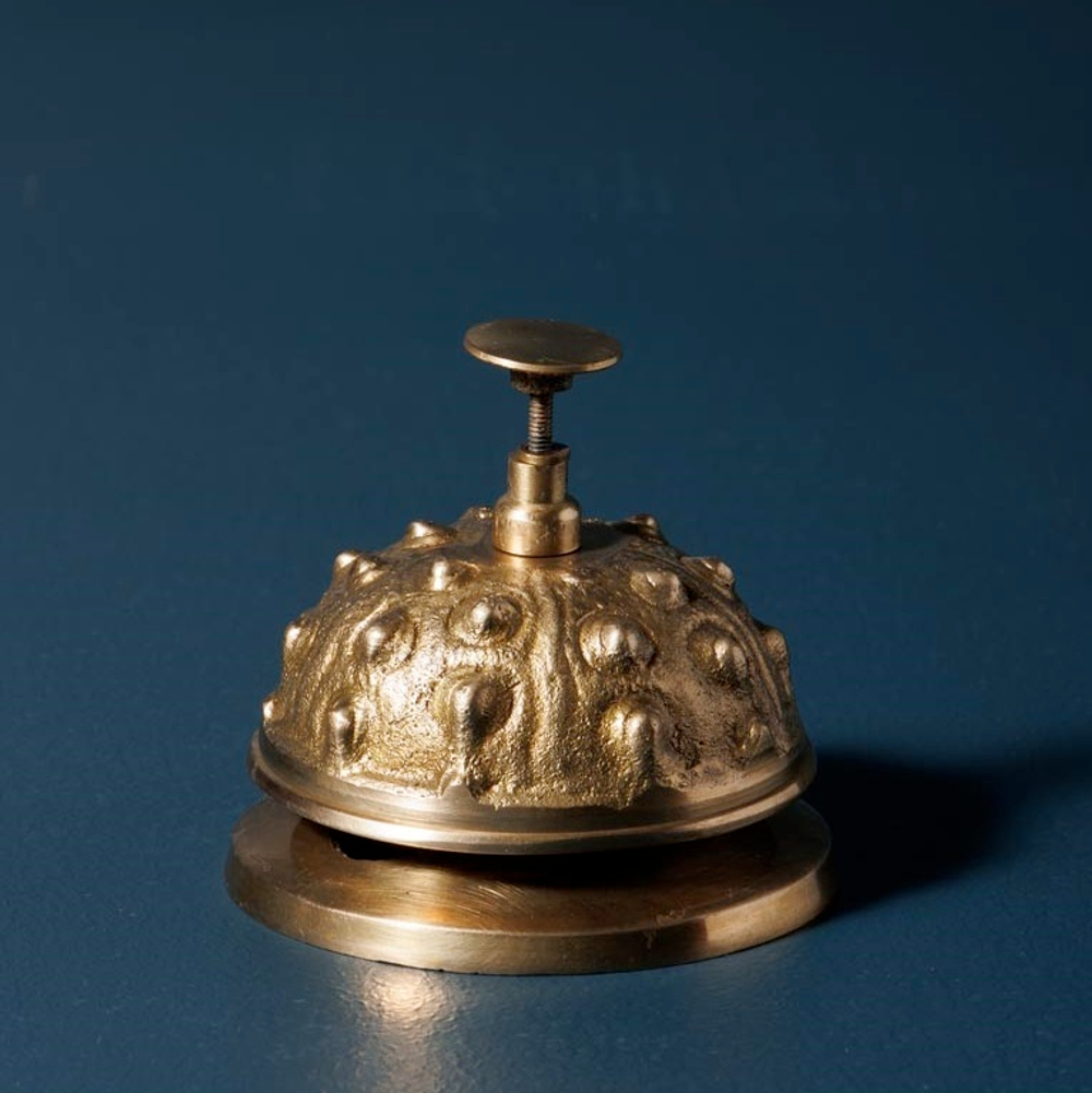 Настольный звонок 7,5 см 38097