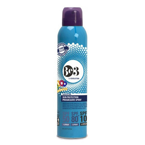 Спрей солнцезащитный с прогрессирующим SPF50/80/100 Be3 Sun Protection Progressive Spray 175мл
