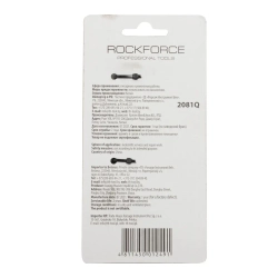 Битодержатель Г-образный 1/4''(F)х1/4''(F) RockForce##Rock FORCE RF-2081Q