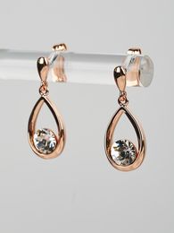 Серьги с кристаллами Swarovski