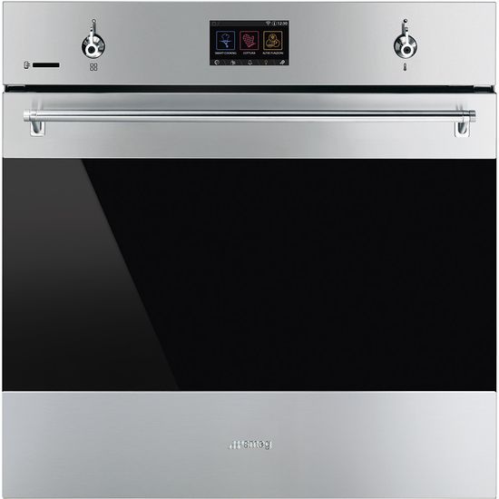 Электрический духовой шкаф Smeg SFP6303WTPX